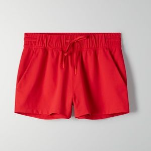 Aritzia Size S Red The Constant "Helena" Short